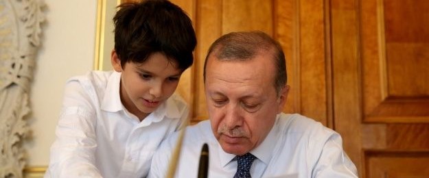 Cumhurbaşkanı Erdoğan’ın torunu TRT Çocuk’ta!