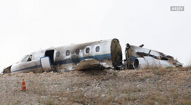 İran’da düşen özel Türk uçağının enkazına ulaşıldı