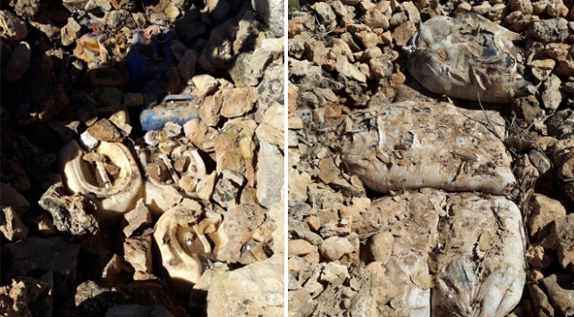 Mardin’de 220 kilogram plastik patlayıcı ele geçirildi