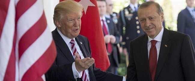 SON DAKİKA: Cumhurbaşkanı Erdoğan, ABD Başkanı Trump ile görüştü